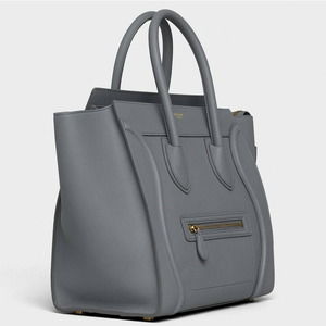 Celine Bag Mini Luggage Kohl Tote